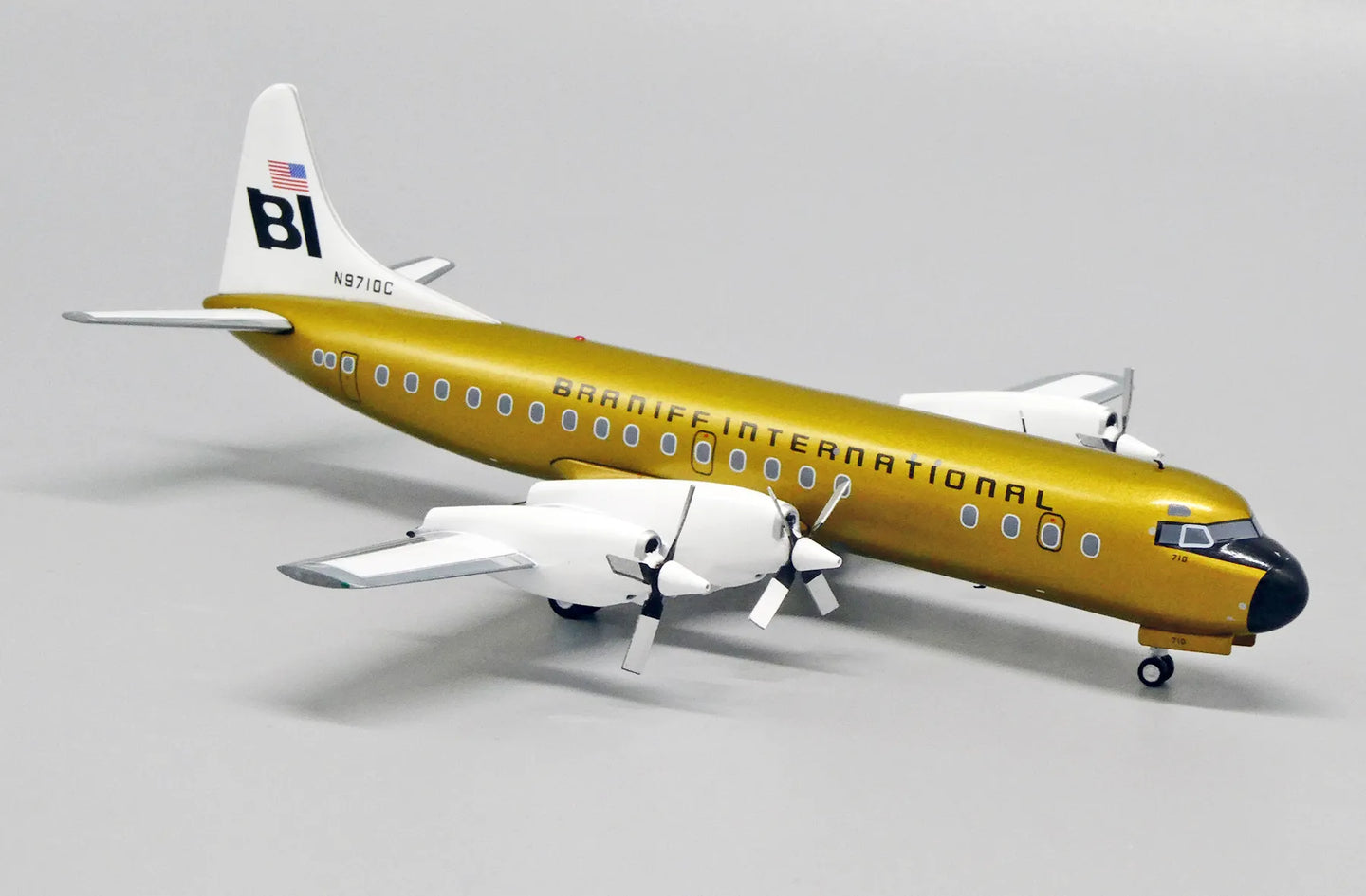 JC WINGS L-188C ELECTRA BRANIFF INTERNATIONAL AIRWAYS REG: N9710C