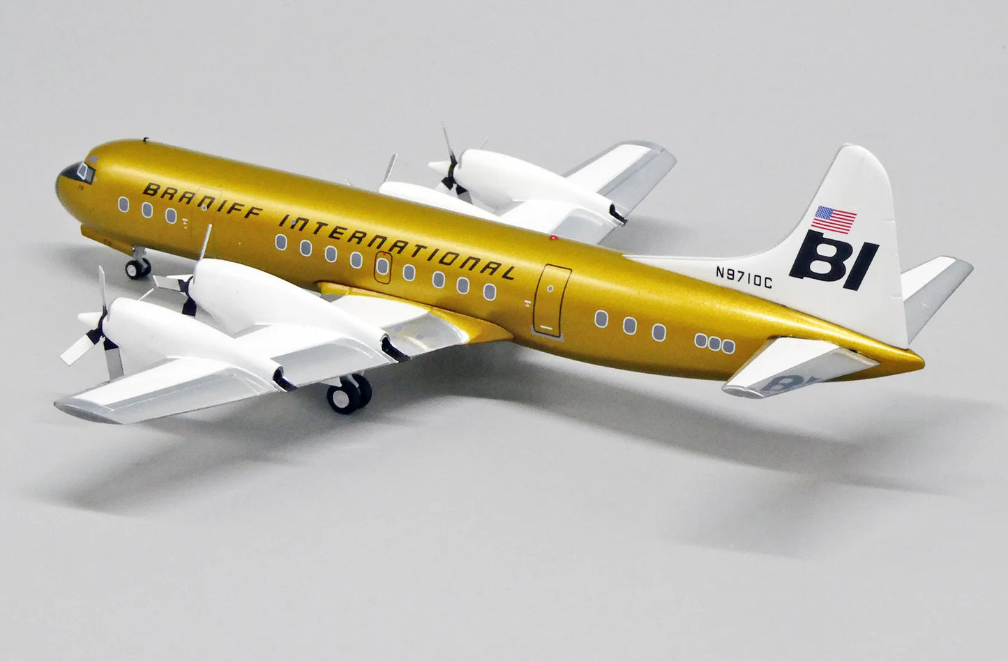 JC WINGS L-188C ELECTRA BRANIFF INTERNATIONAL AIRWAYS REG: N9710C