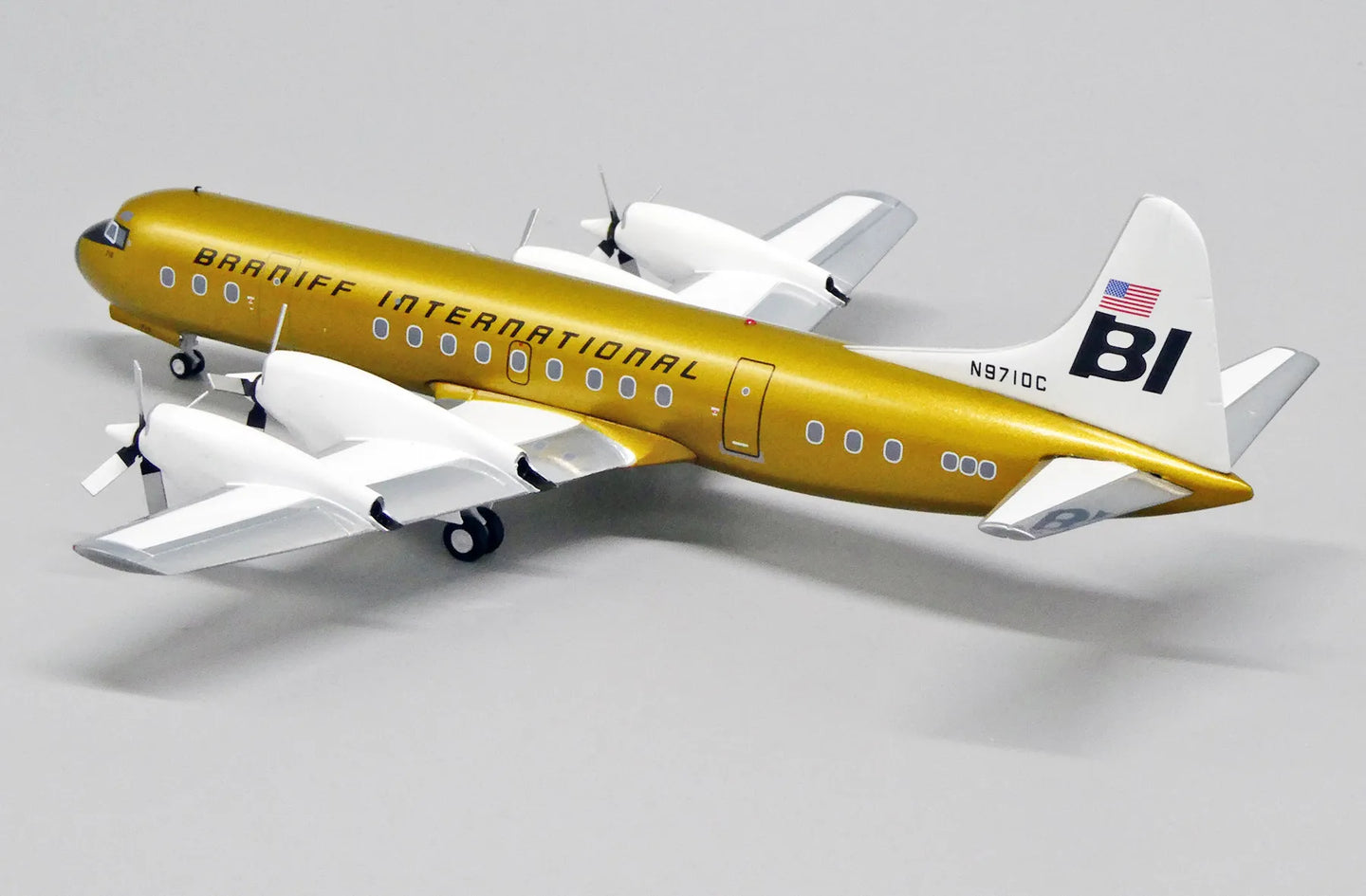 JC WINGS L-188C ELECTRA BRANIFF INTERNATIONAL AIRWAYS REG: N9710C