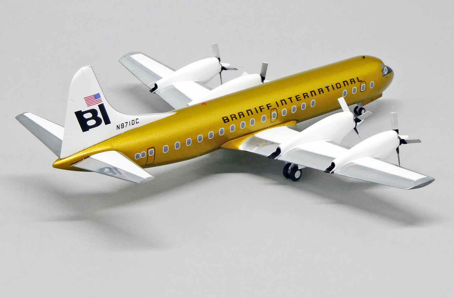 JC WINGS L-188C ELECTRA BRANIFF INTERNATIONAL AIRWAYS REG: N9710C