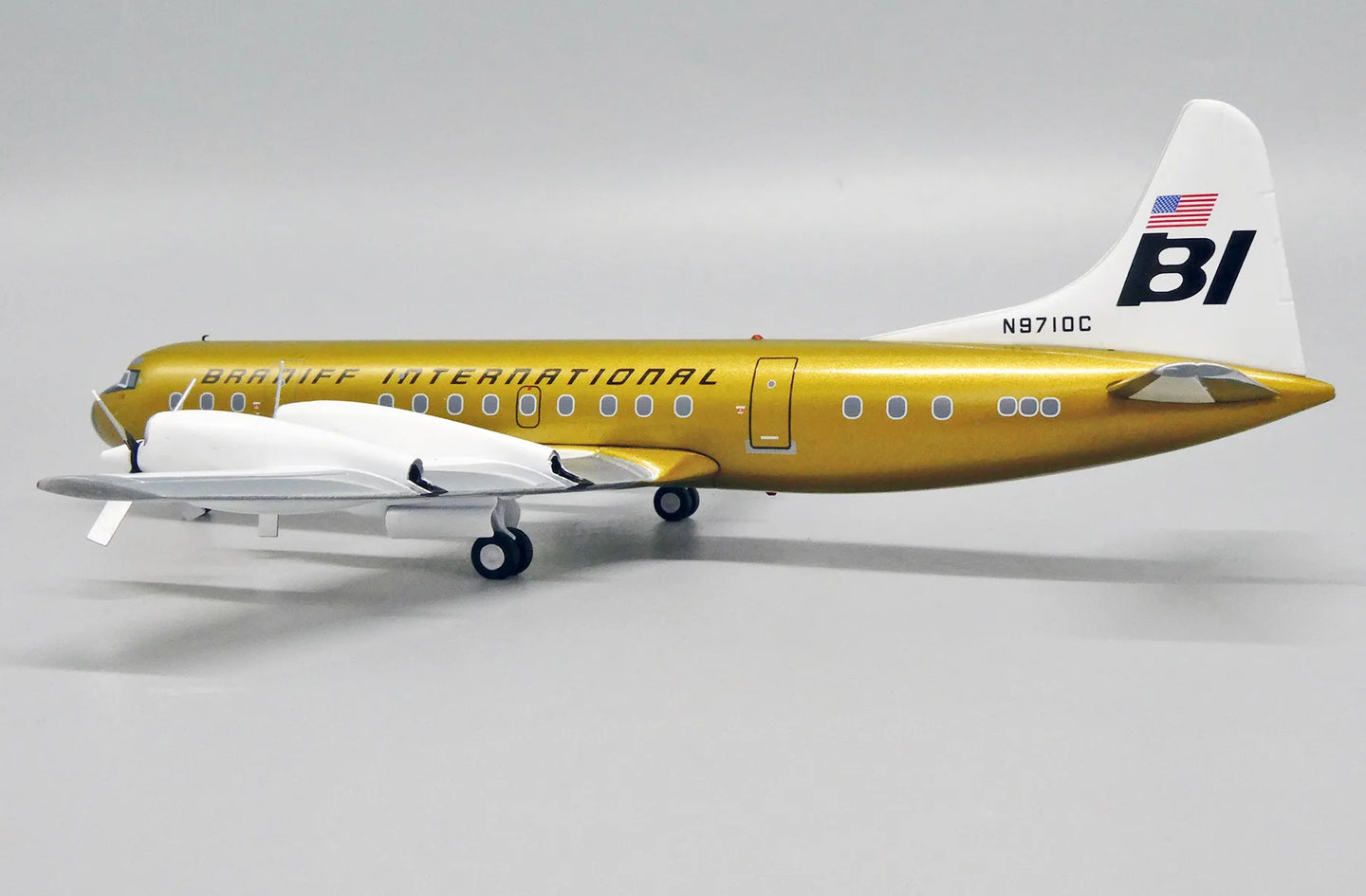 JC WINGS L-188C ELECTRA BRANIFF INTERNATIONAL AIRWAYS REG: N9710C