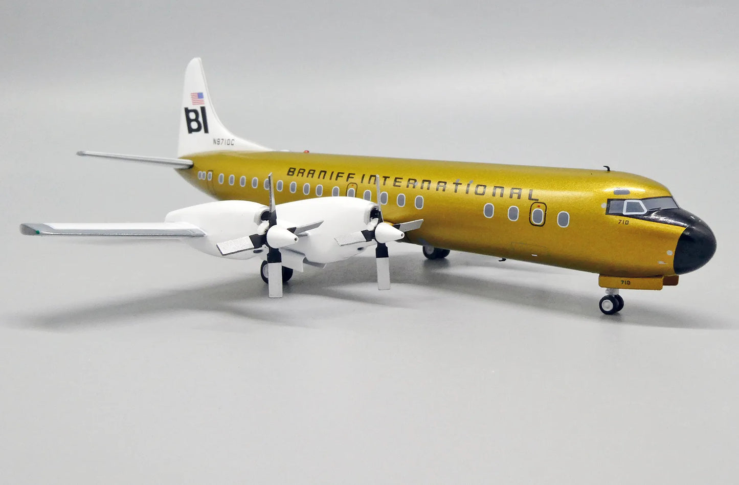 JC WINGS L-188C ELECTRA BRANIFF INTERNATIONAL AIRWAYS REG: N9710C