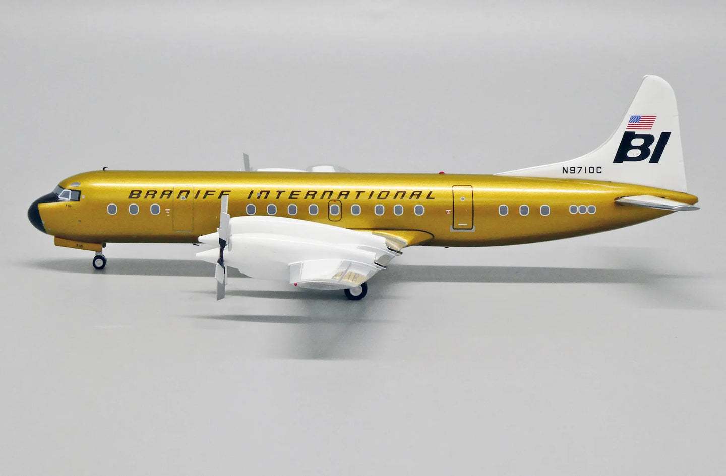 JC WINGS L-188C ELECTRA BRANIFF INTERNATIONAL AIRWAYS REG: N9710C