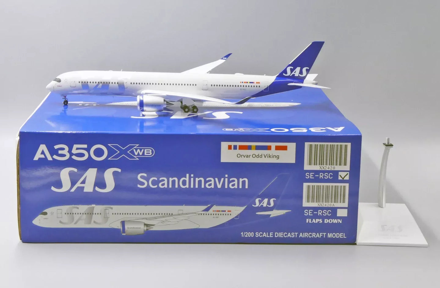 JC WINGS A350-900XWB SAS SCANDINAVIAN AIRLINES REG: SE-RSC