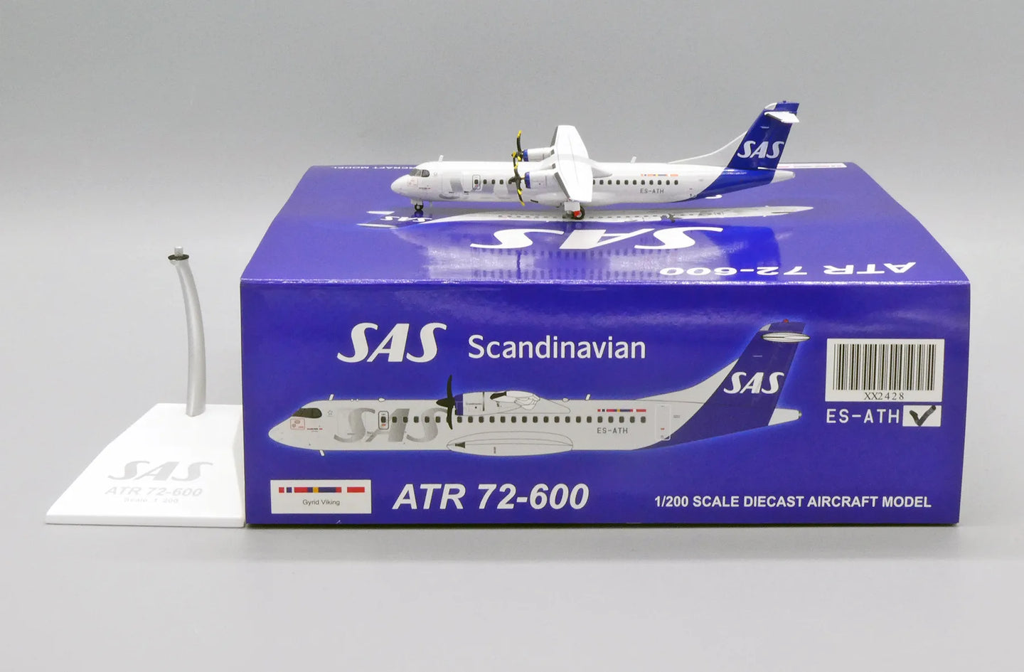 JC WINGS ATR72-600 SAS SCANDINAVIAN AIRLINES REG: ES-ATH