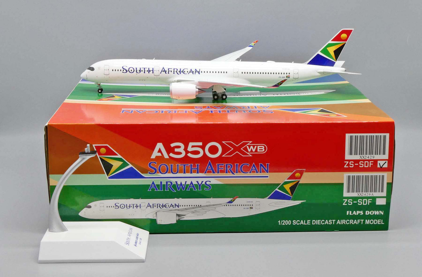 JC WINGS A350-900XWB SOUTH AFRICAN AIRWAYS REG: ZS-SDF