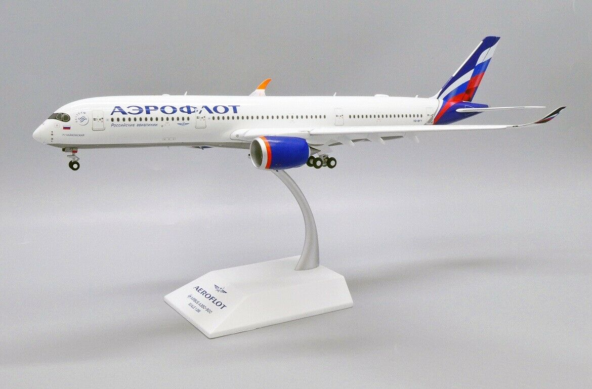 JC WINGS A350-900XWB AEROFLOT (FLAPS DOWN) REG: VQ-BFY