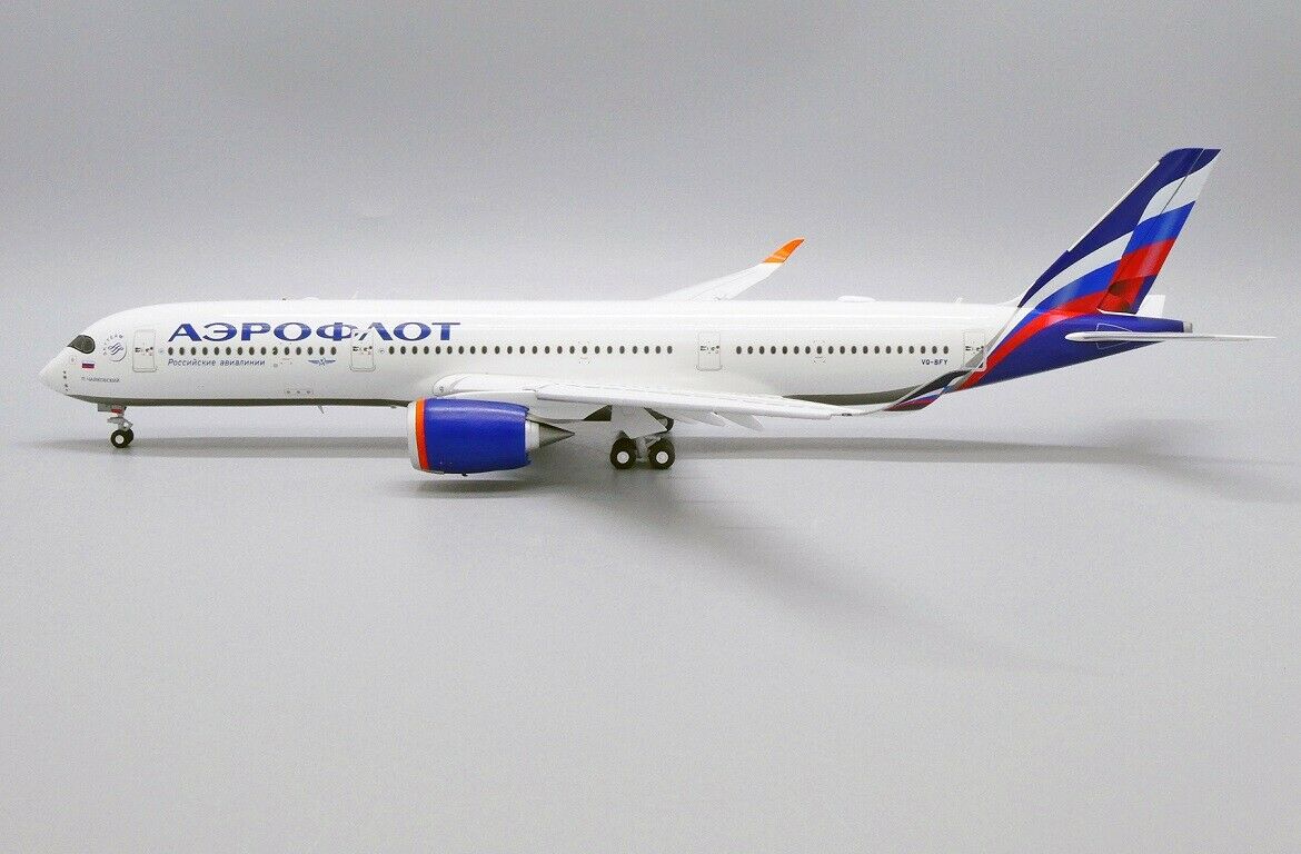 JC WINGS A350-900XWB AEROFLOT (FLAPS DOWN) REG: VQ-BFY