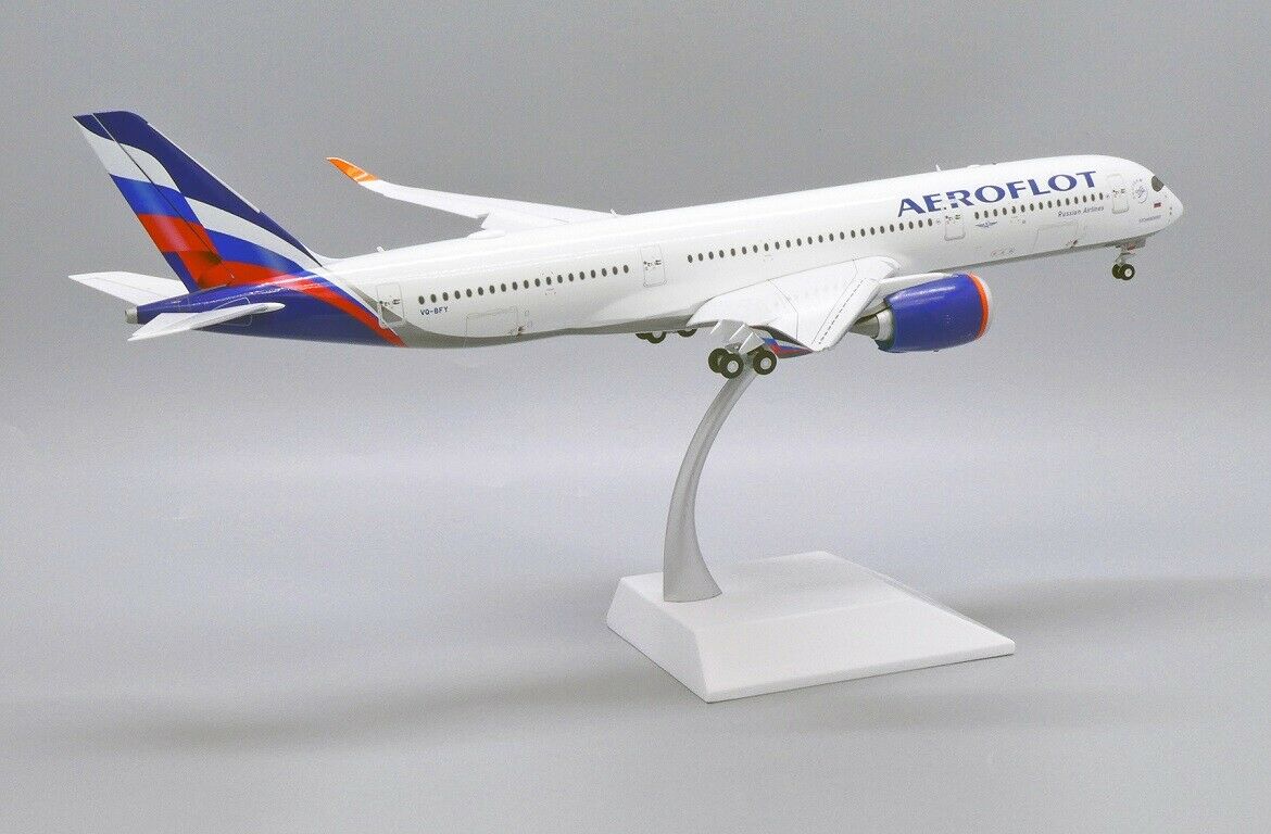 JC WINGS A350-900XWB AEROFLOT (FLAPS DOWN) REG: VQ-BFY
