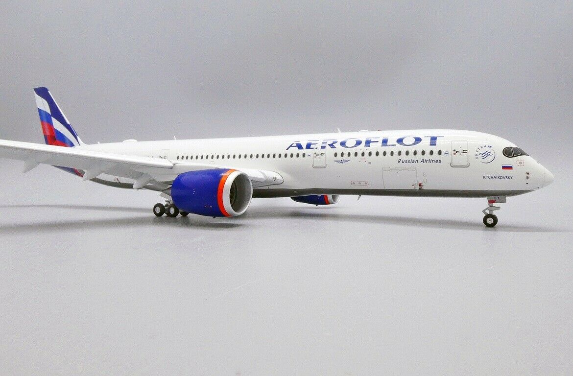JC WINGS A350-900XWB AEROFLOT (FLAPS DOWN) REG: VQ-BFY