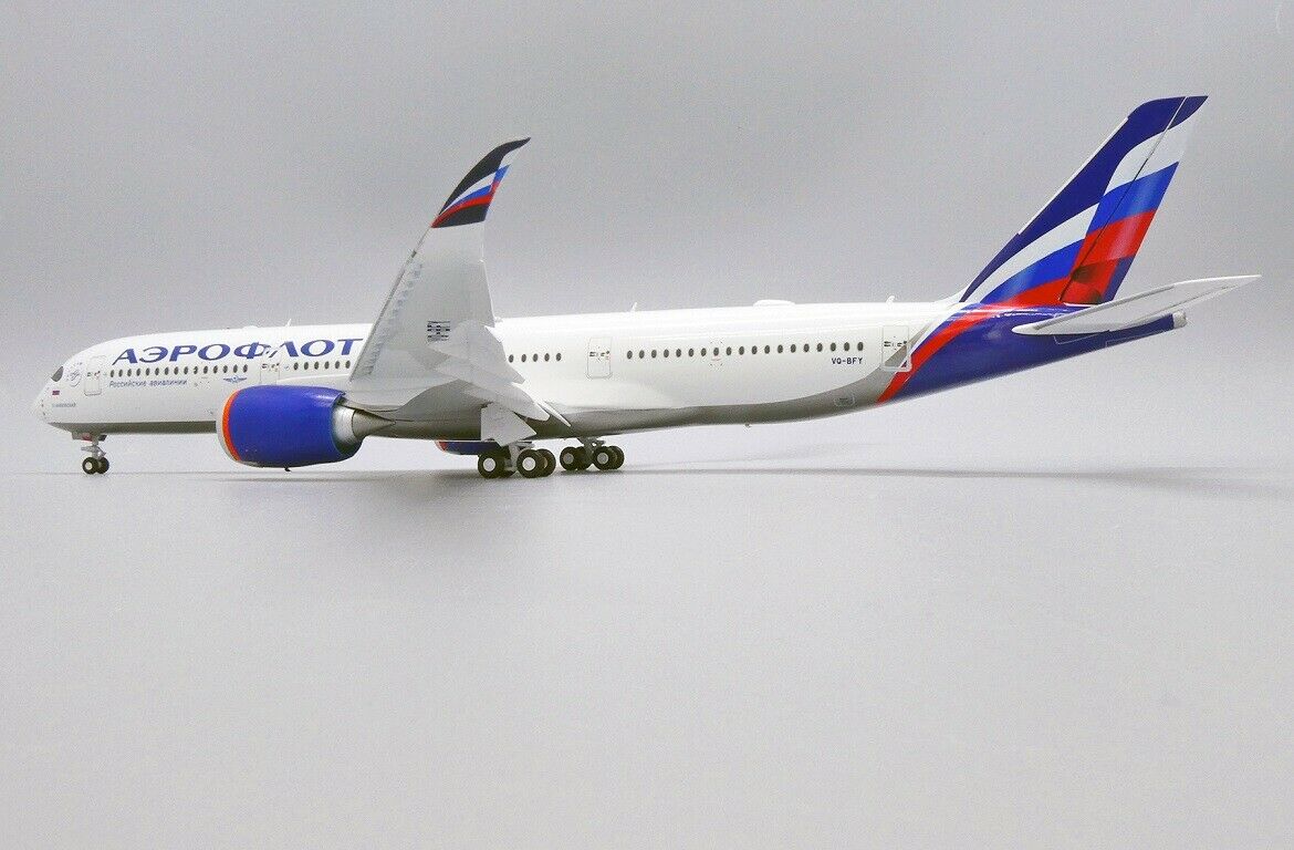 JC WINGS A350-900XWB AEROFLOT (FLAPS DOWN) REG: VQ-BFY
