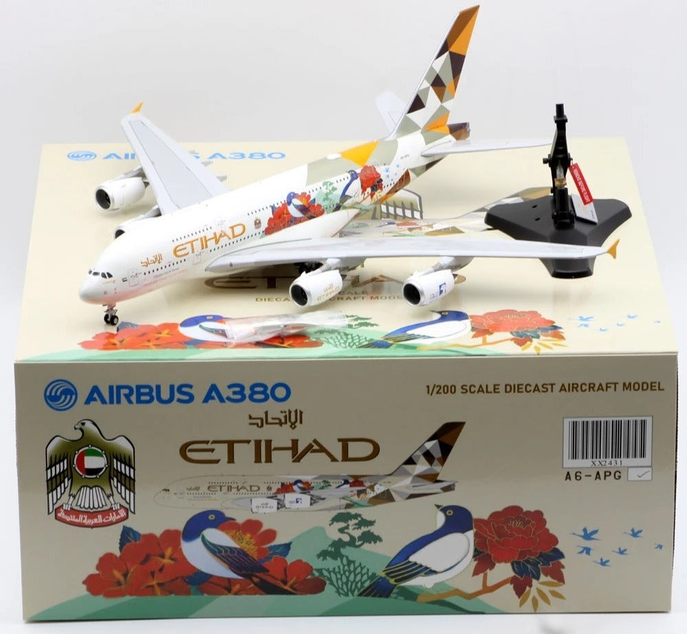 JC WINGS A380-800 ETIHAD AIRWAYS "CHOOSE SOUTH KOREA" REG: A6-APG