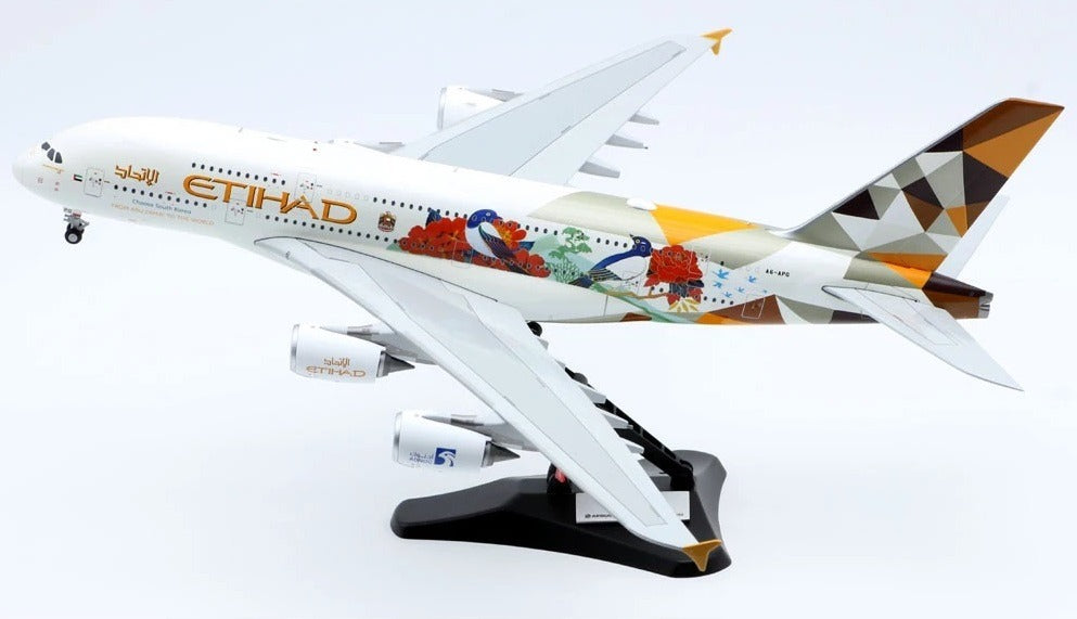 JC WINGS A380-800 ETIHAD AIRWAYS "CHOOSE SOUTH KOREA" REG: A6-APG