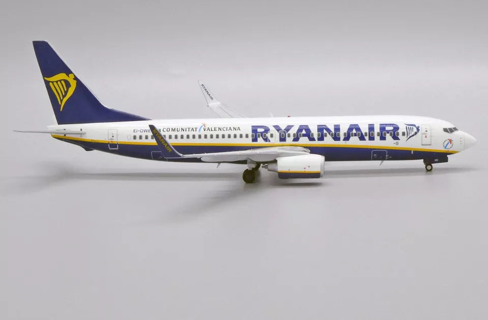 JCWINGS B737-800 RYANAIR "COMUNITAT VALENCIANA" REG: EI-DWE