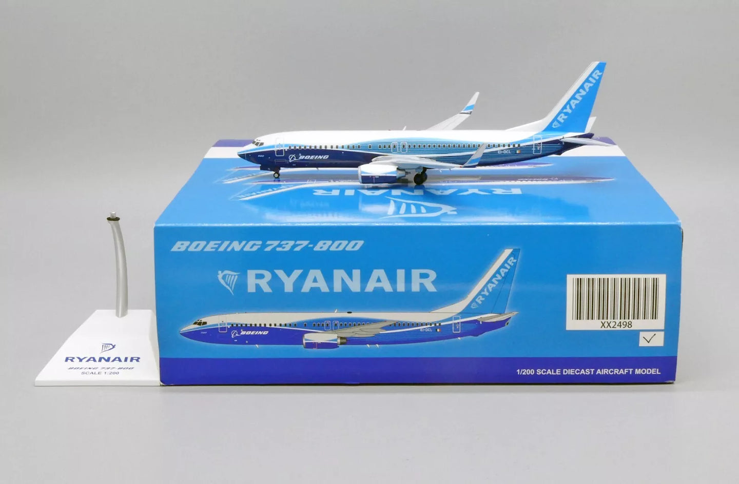 JC WINGS B737-800 RYANAIR "DREAMLINER COLOURS" REG: EI-DCL