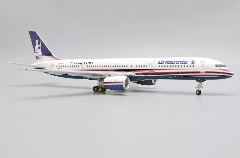 JC WINGS B757-200 BRITANNIA AIRWAYS "KEEP DUTY FREE" REG: G-BYAK