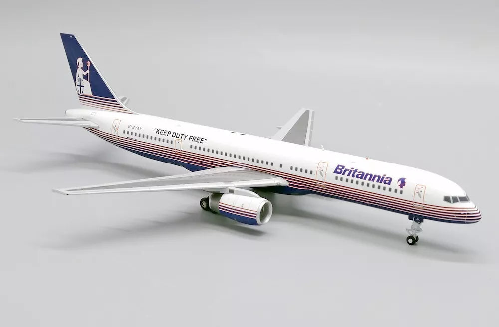 JC WINGS B757-200 BRITANNIA AIRWAYS "KEEP DUTY FREE" REG: G-BYAK