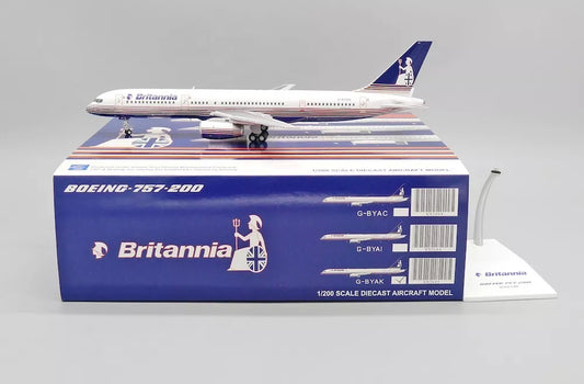 JC WINGS B757-200 BRITANNIA AIRWAYS "KEEP DUTY FREE" REG: G-BYAK