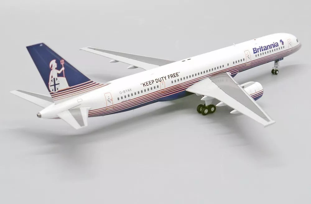 JC WINGS B757-200 BRITANNIA AIRWAYS "KEEP DUTY FREE" REG: G-BYAK