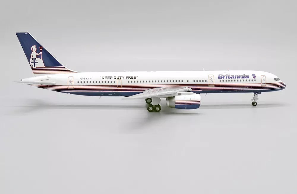 JC WINGS B757-200 BRITANNIA AIRWAYS "KEEP DUTY FREE" REG: G-BYAK