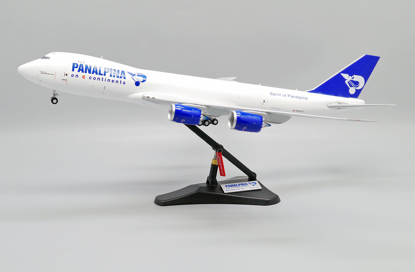 JC WINGS B747-8F PANALPINA REG: N850GT