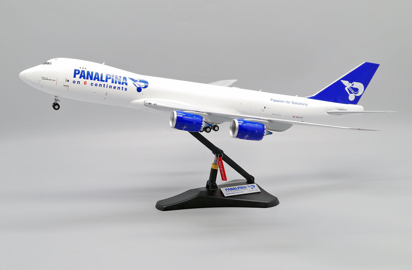 JC WINGS B747-8F PANALPINA REG: N851GT