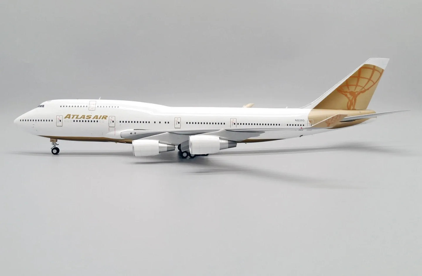 JC WINGS B747-400 ATLAS AIR "GOLD" REG: N322SG