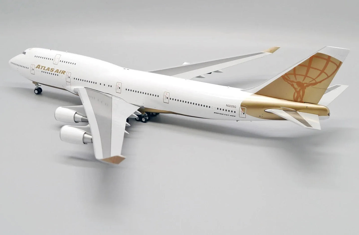 JC WINGS B747-400 ATLAS AIR "GOLD" REG: N322SG