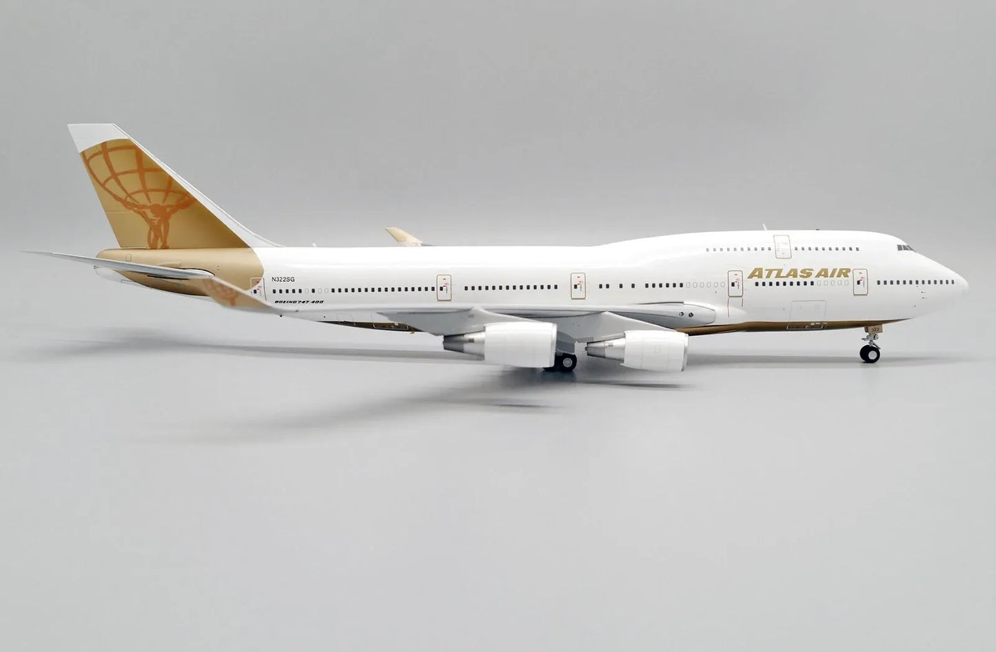 JC WINGS B747-400 ATLAS AIR "GOLD" REG: N322SG