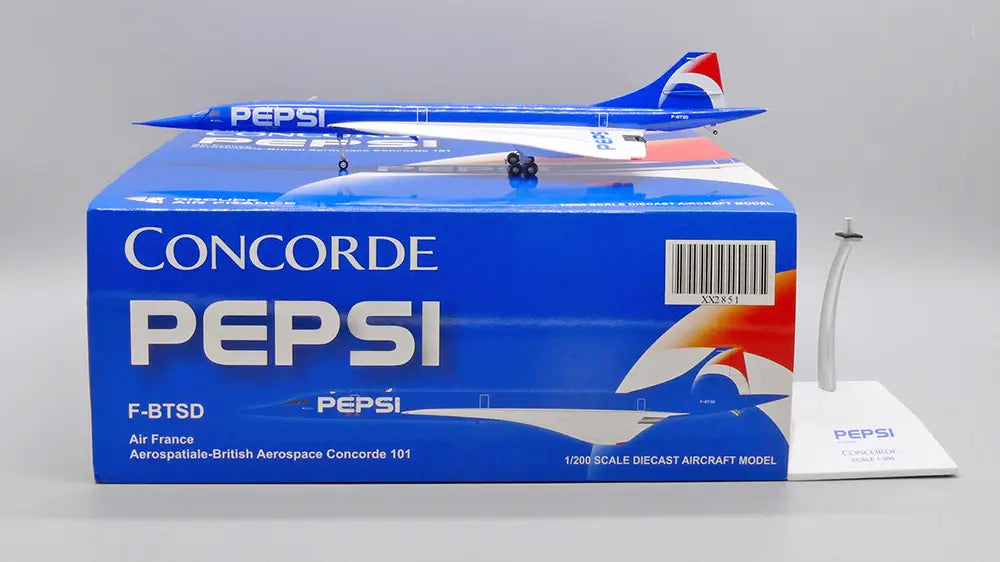 JC WINGS CONCORDE, AIR FRANCE/BAC, "PEPSI" REG: F-BTSD
