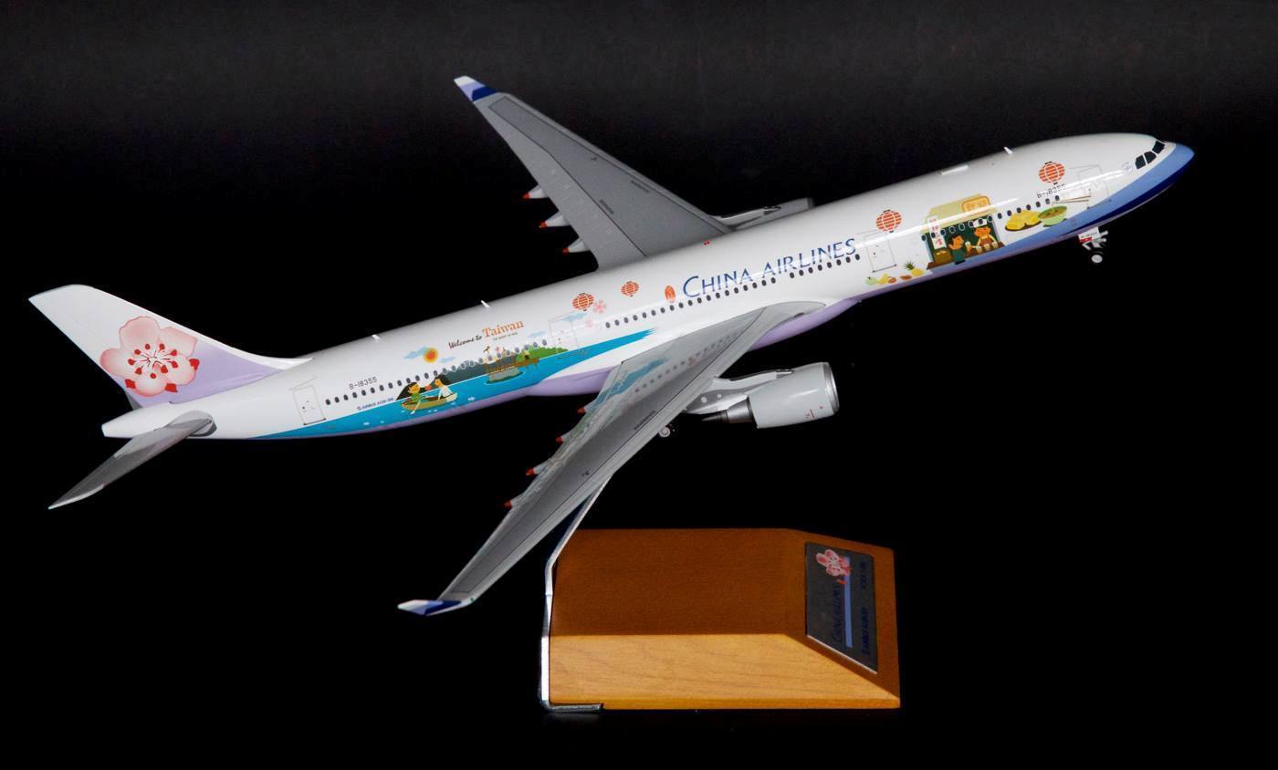 JC WINGS A330-300 CHINA AIRLINES "WELCOME TO TAIWAN" REG: B-18355