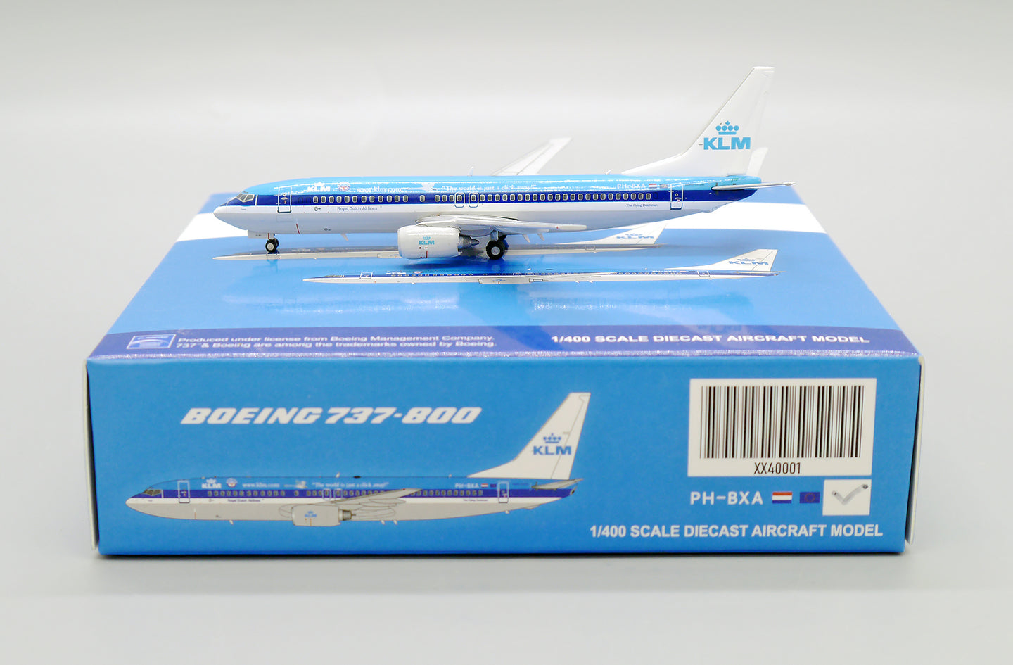JC WINGS B737-800 KLM THE WORLD IS JUST A CLICK AWAY REG: PH-BXA