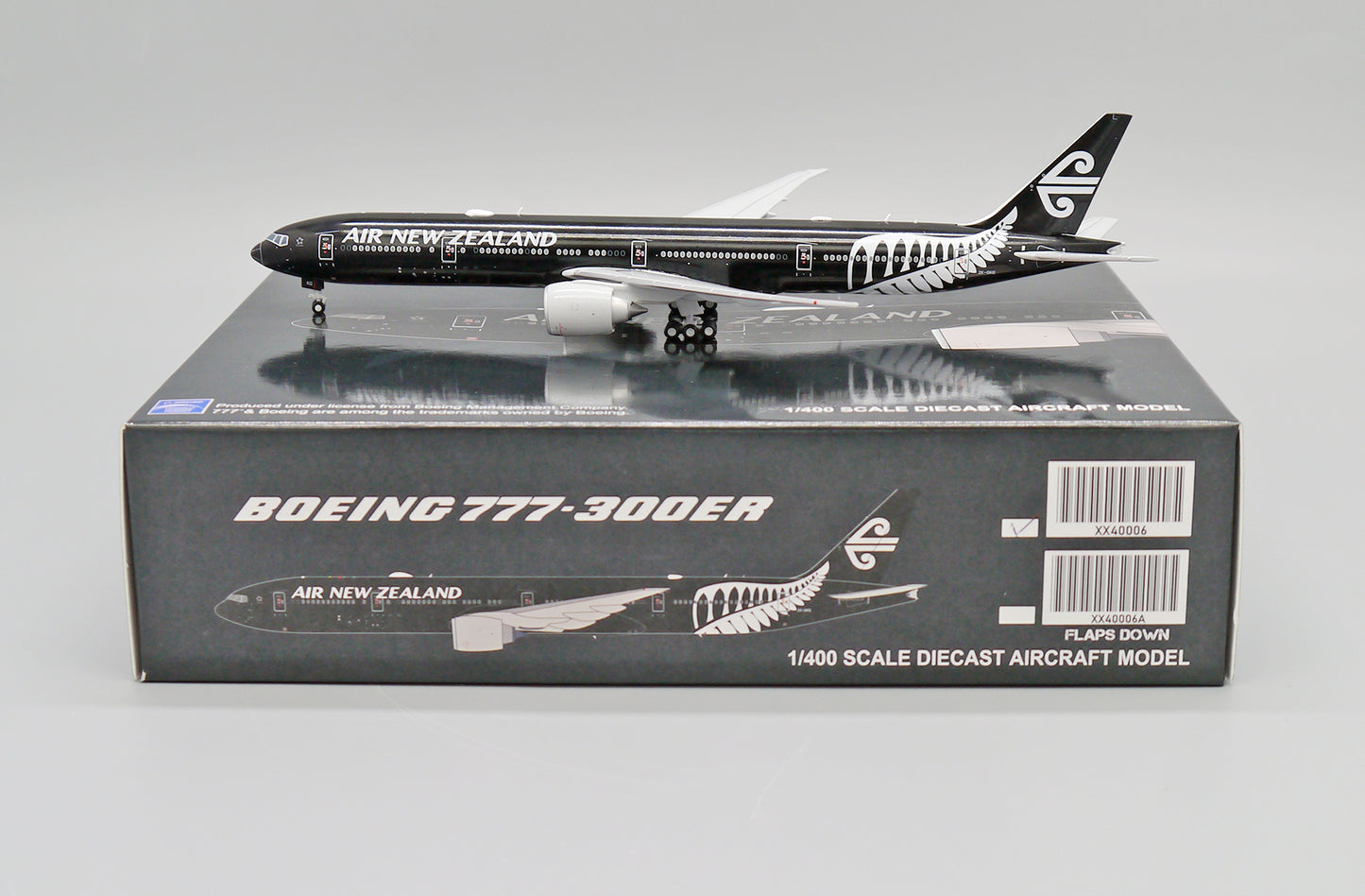 JC WINGS B777-300ER AIR NEW ZEALAND "ALL BLACKS" REG: ZK-OKQ