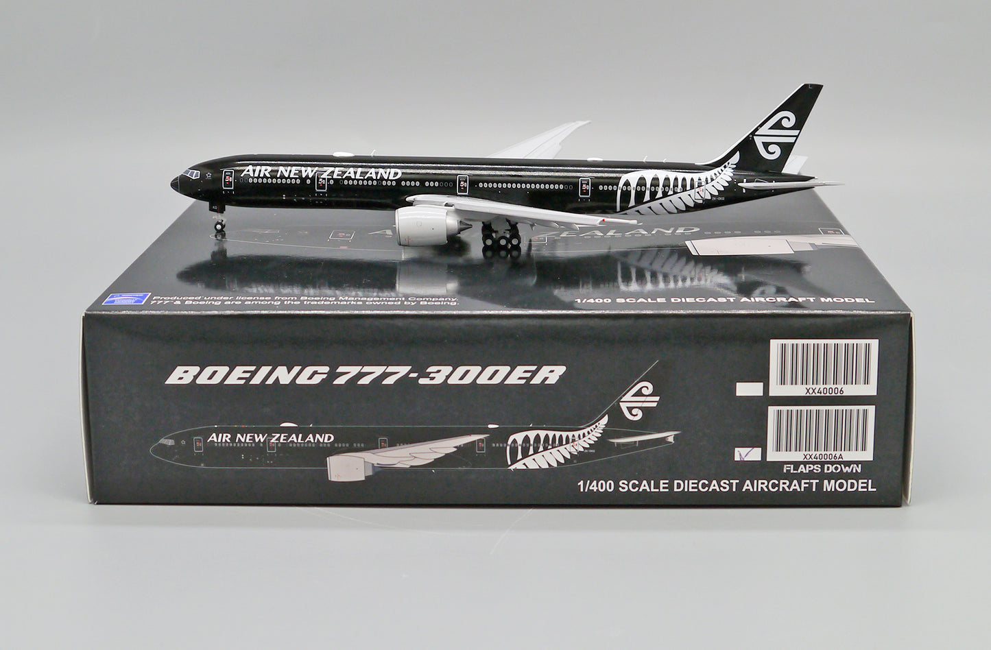 JC WINGS B777-300ER AIR NEW ZEALAND ALL BLACKS REG: ZK-OKQ