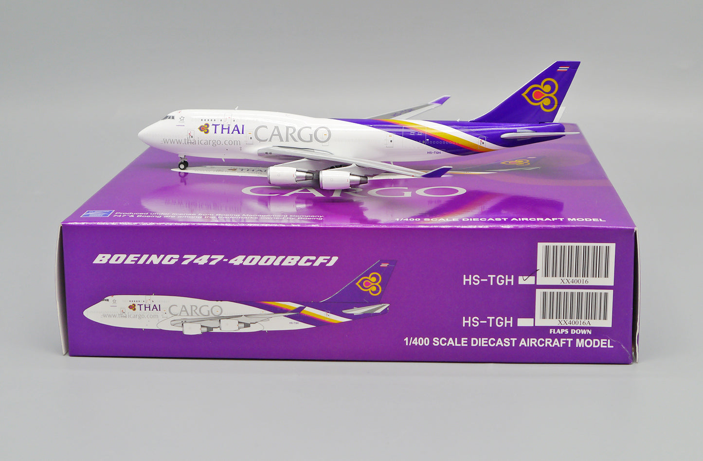 JCWINGS B747-400(BCF) THAI CARGO REG: HS-TGH