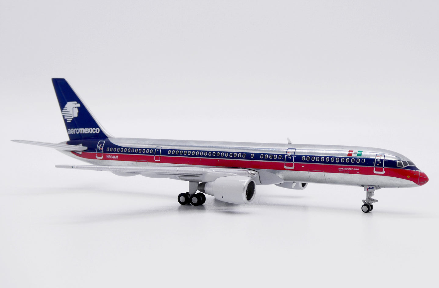 JCWINGS B757-200 AEROMEXICO (POLISHED) REG: N804AM