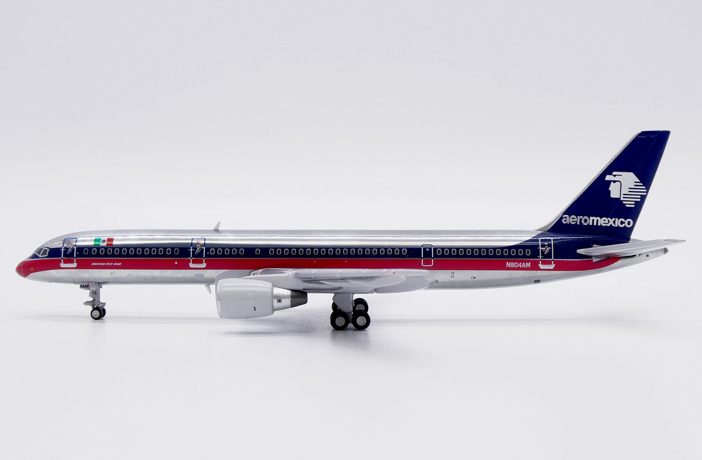 JCWINGS B757-200 AEROMEXICO (POLISHED) REG: N804AM