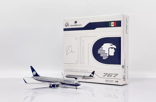 JC WINGS B767-300ER AEROMEXICO POLISHED REG: XA-APB