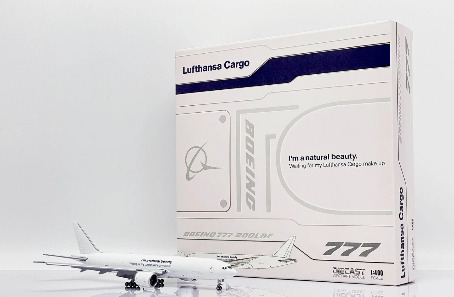 JC WINGS 777-200LRF LUFTHANSA CARGO FLAP DOWN REG: D-ALFJ