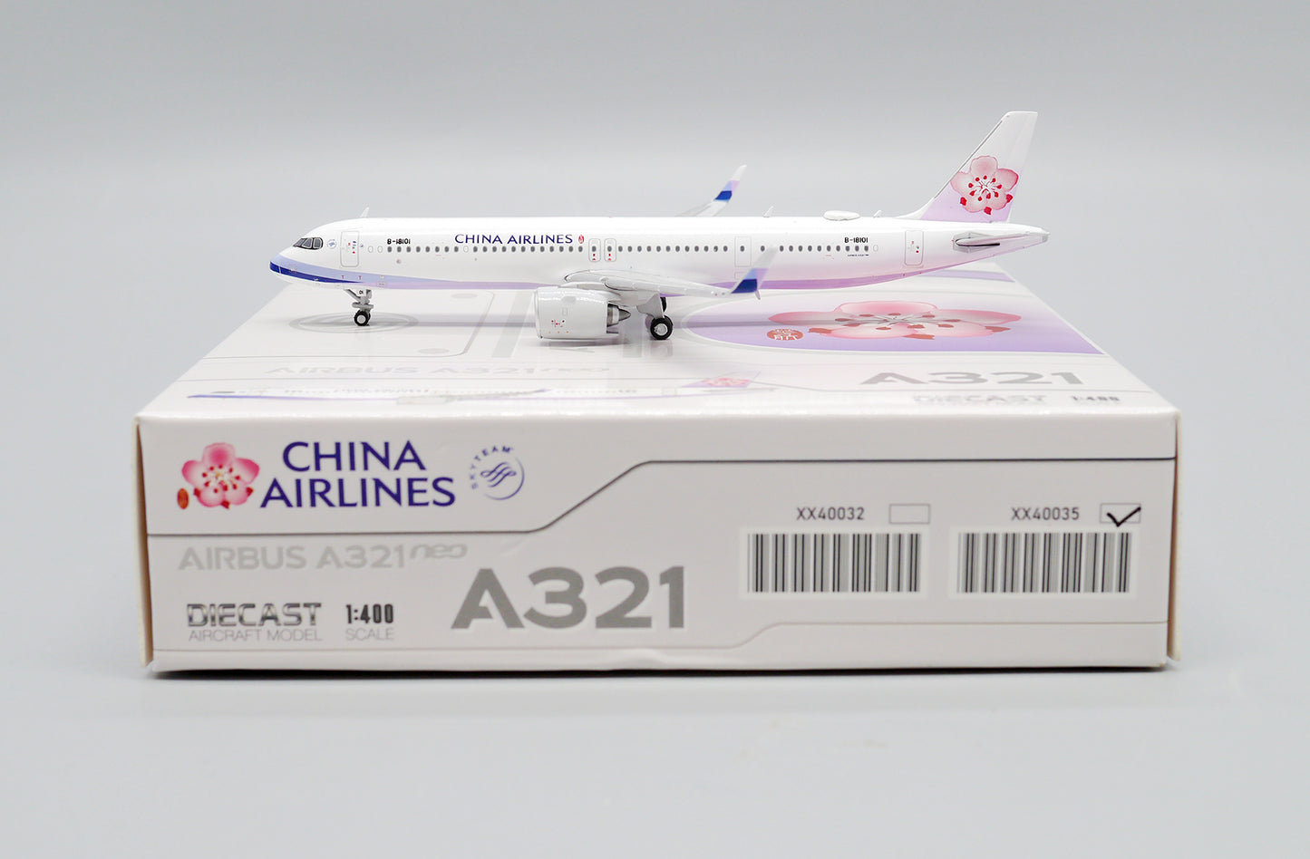 JC WINGS A321NEO CHINA AIRLINES REG: B-18101