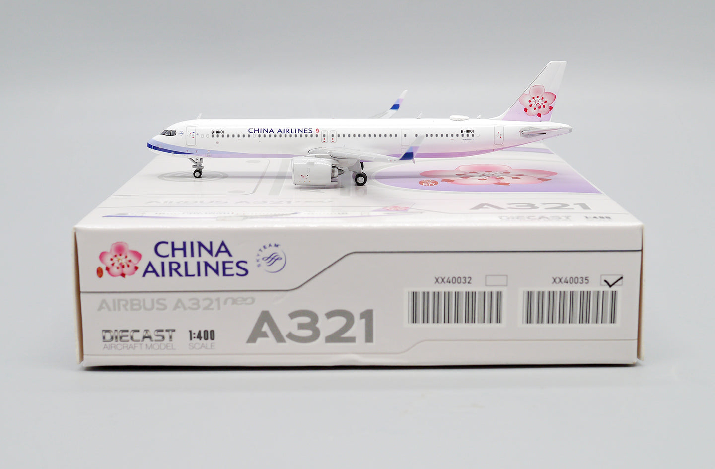 JC WINGS A321NEO CHINA AIRLINES REG: B-18101