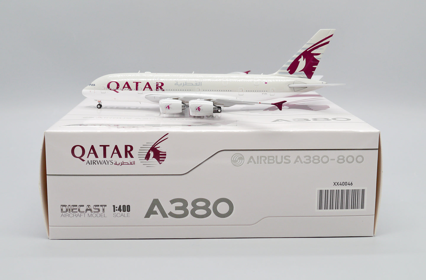JCWINGS AIRBUS A380 QATAR AIRWAYS REG: A7-APG