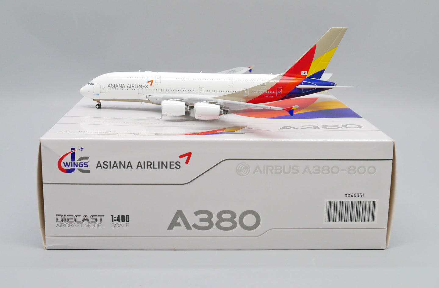 JC WINGS A380 ASIANA AIRLINES REG: HL7626