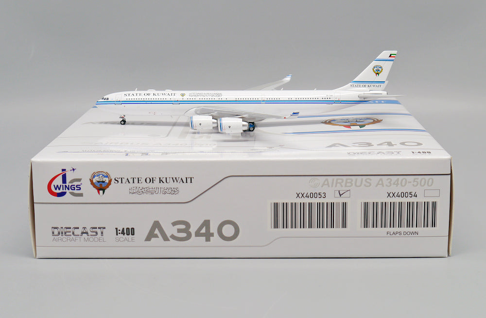JCWINGS A340-500 KUWAIT GOVERNMENT REG: 9K-GBA
