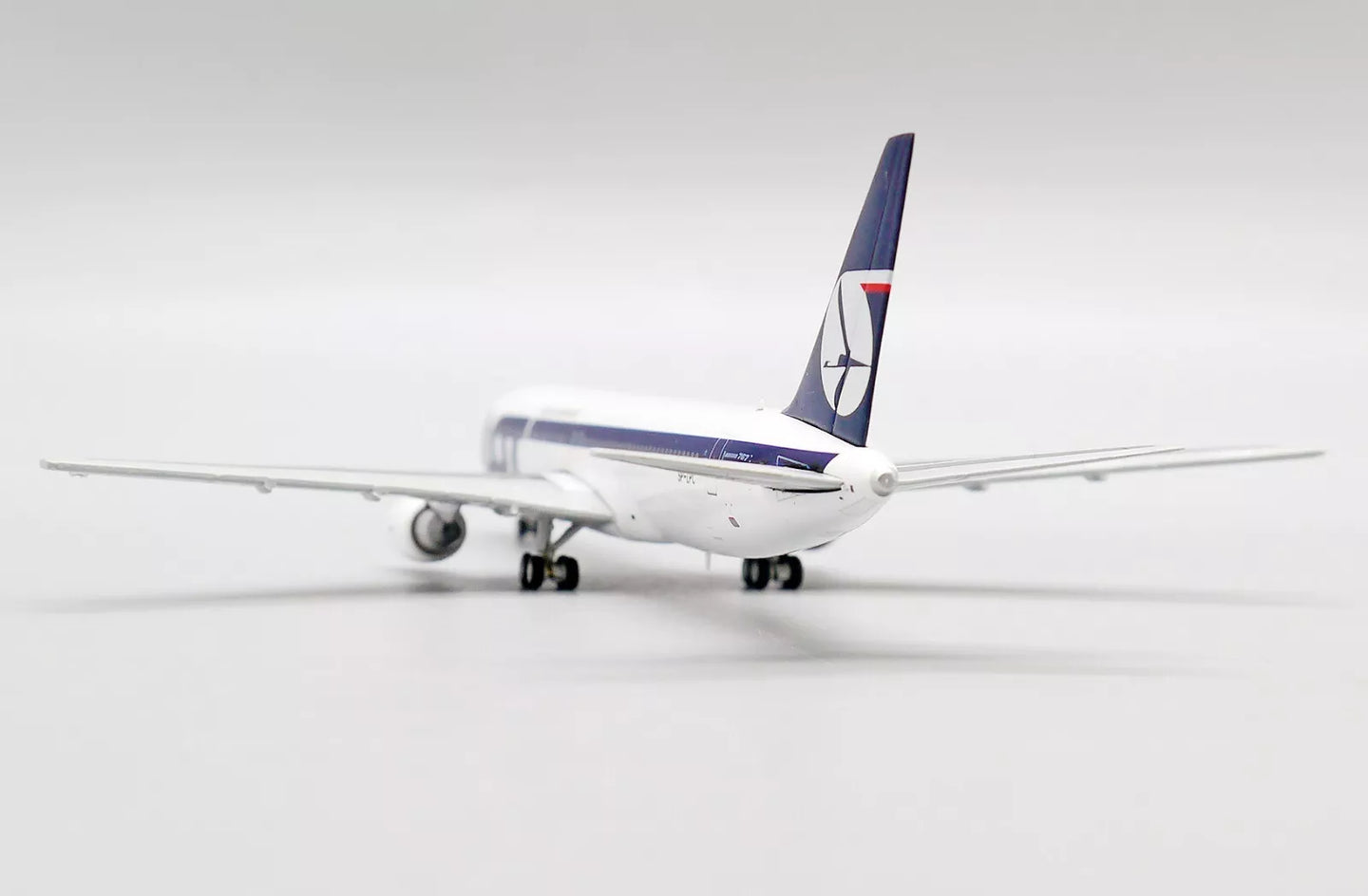 JC WINGS B767-300ER LOT POLISH AIRLINES "BELLY LANDING" REG: SP-LPC