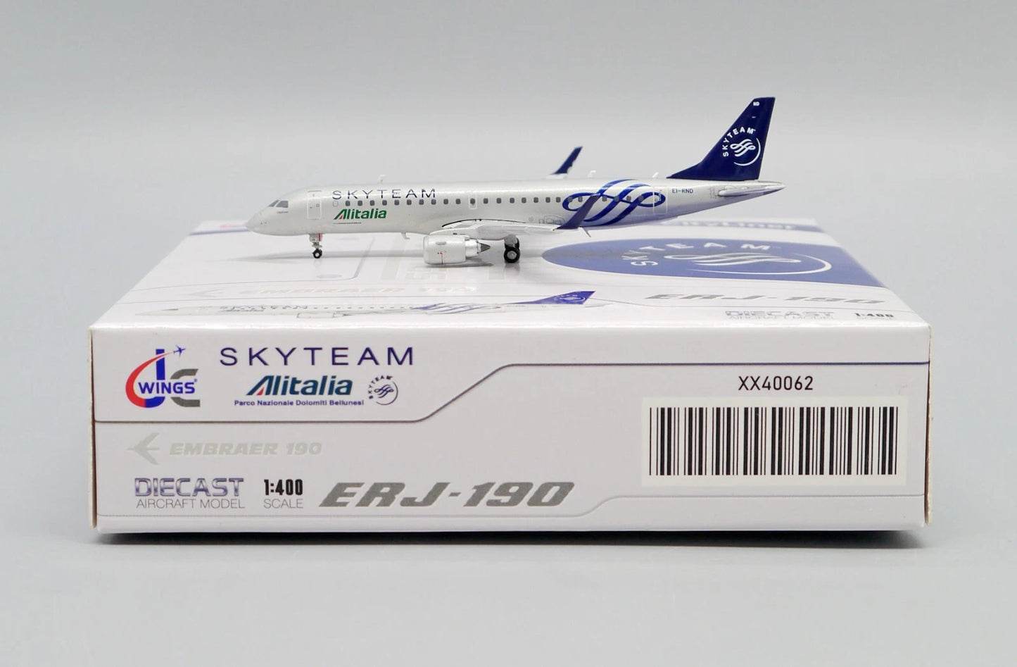 JC WINGS ERJ-190STD ALITALIA CITYLINER "SKYTEAM" REG: EI-RND