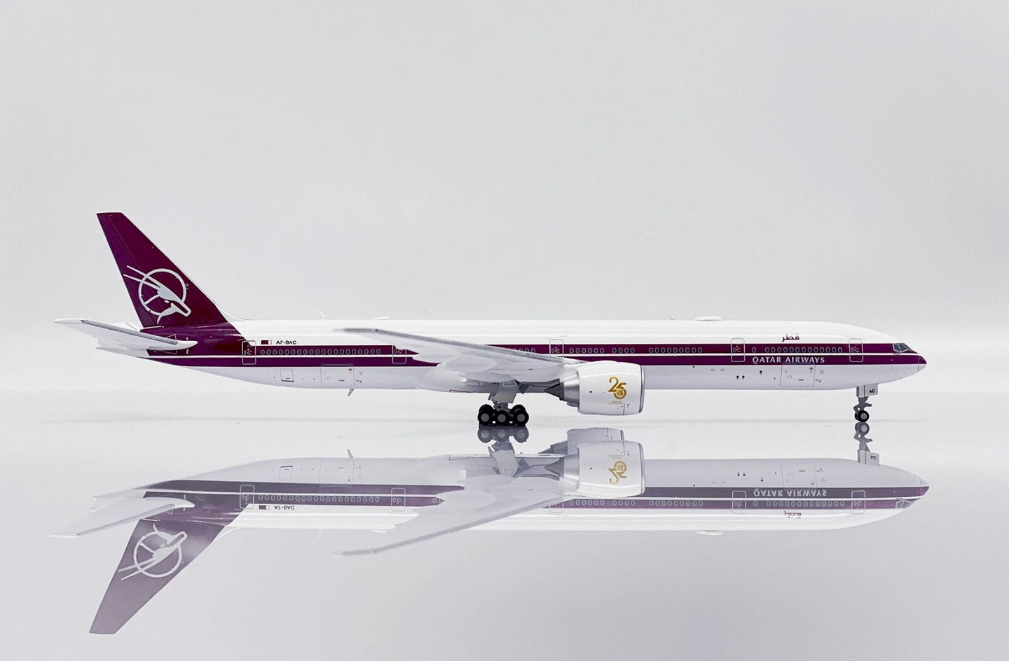 JCWINGS B777 QATAR AIRWAYS RETRO LIVERY REG: A7-BAC