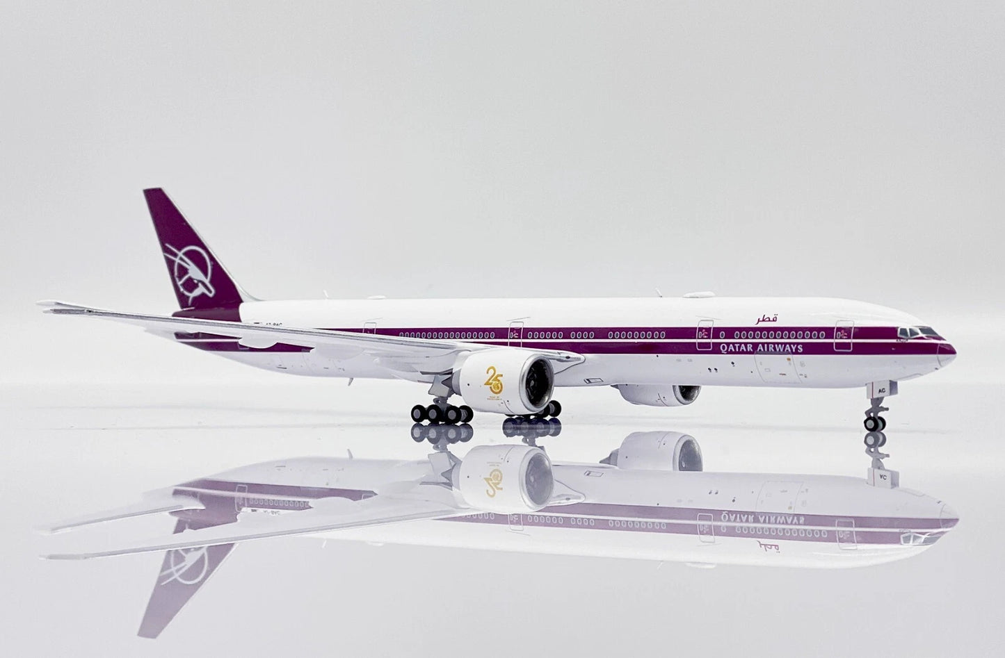 JCWINGS B777 QATAR AIRWAYS RETRO LIVERY REG: A7-BAC