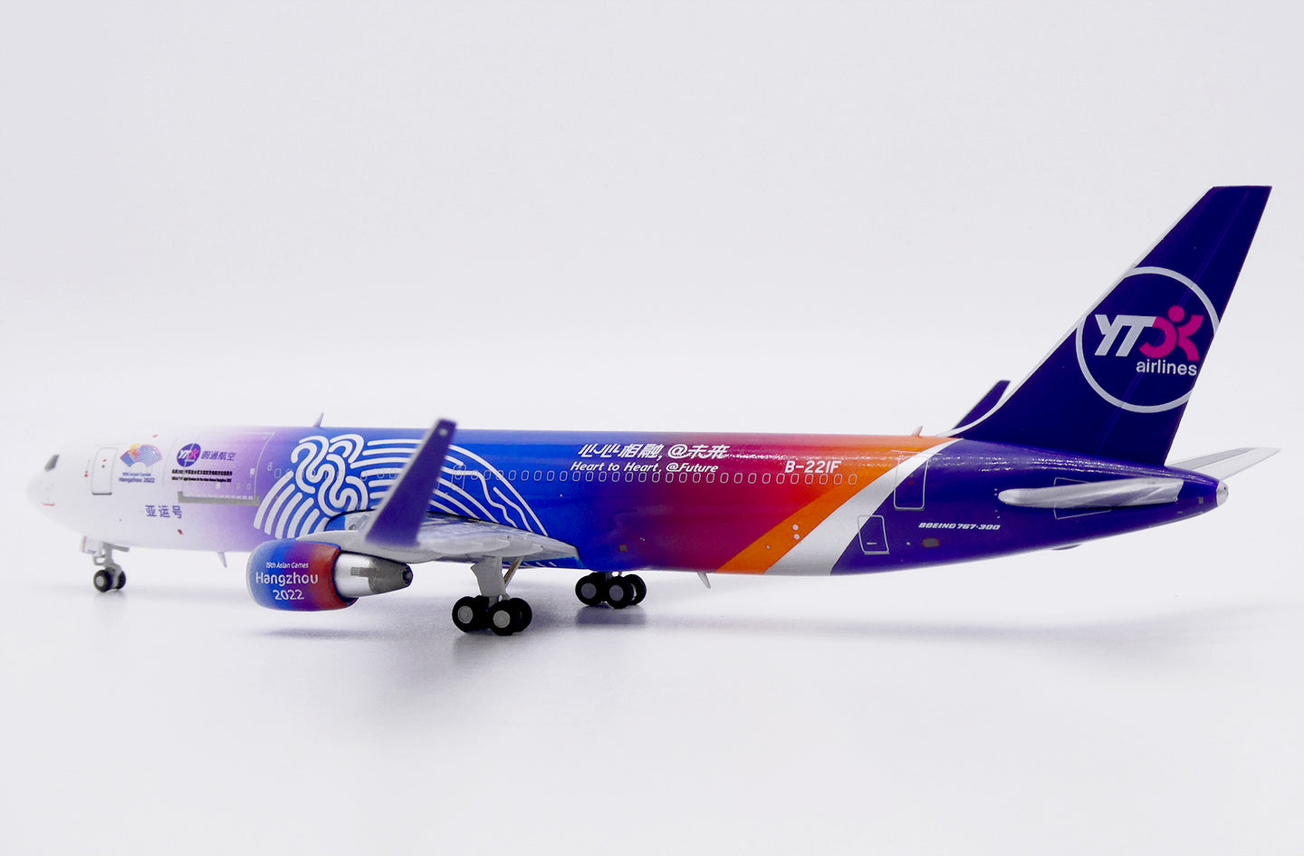 JCWINGS B767-300 YTO CARGO AIRLINES REG: B-221F