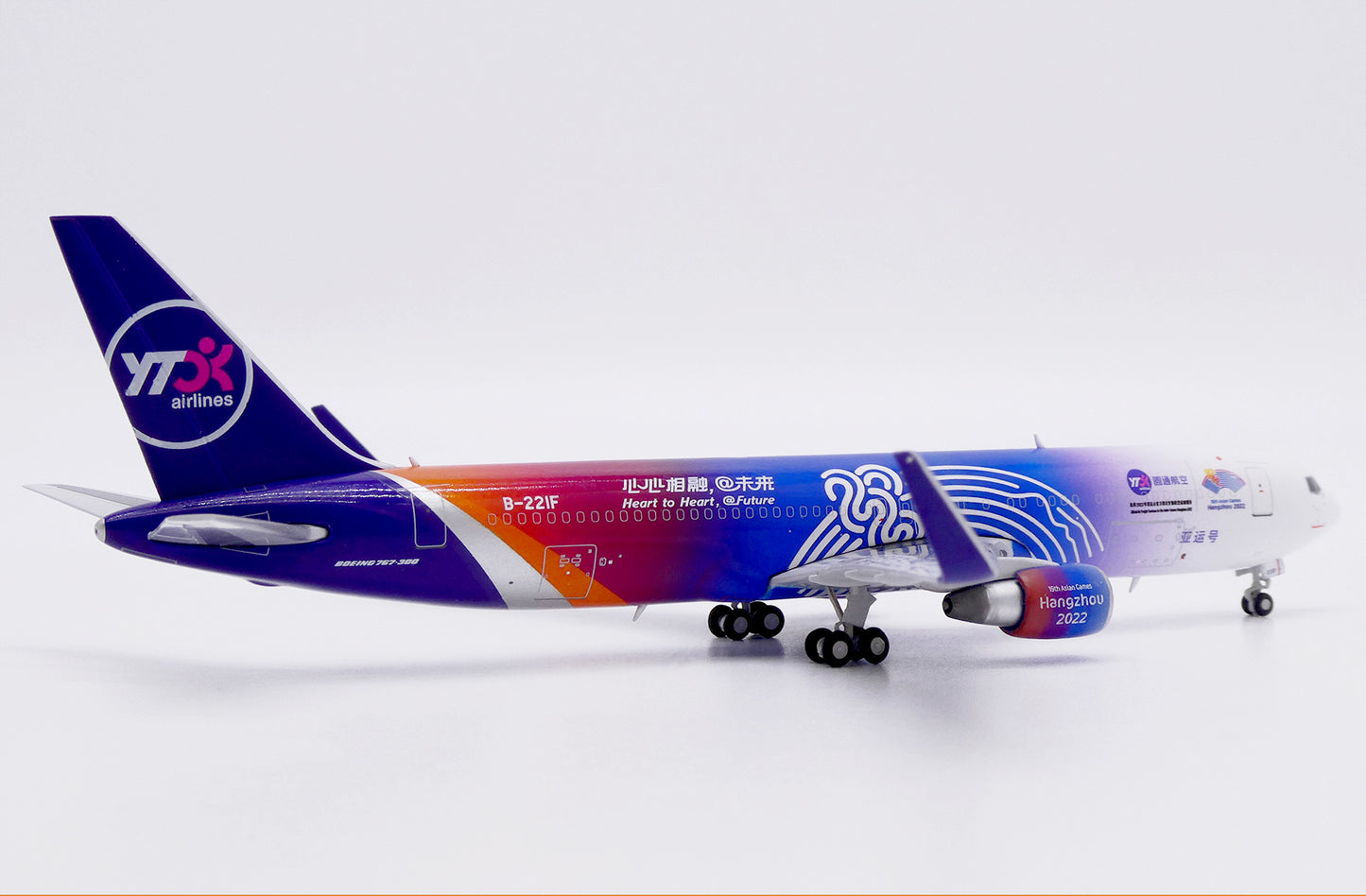 JCWINGS B767-300 YTO CARGO AIRLINES REG: B-221F